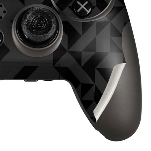 Black Geometric PlayStation Scuf Vantage 2 Controller Skin